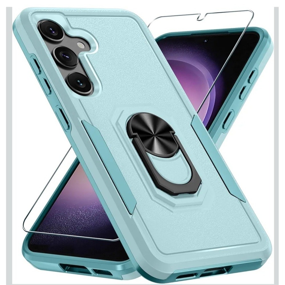 Janmitta Compatible with Samsung Galaxy S24‎ FE 4F Case with Screen Protector